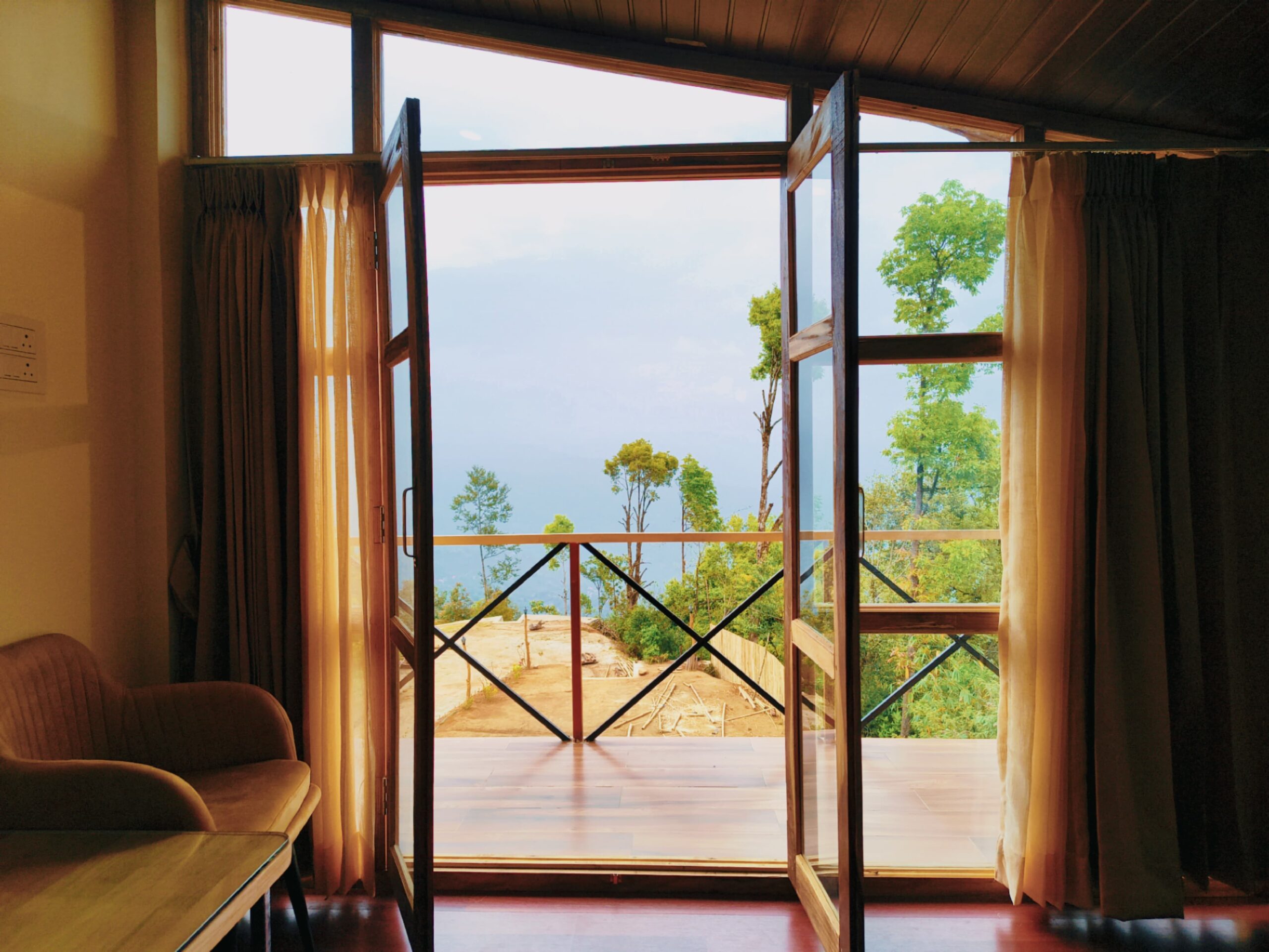 balcony Little Rishihaat retreat